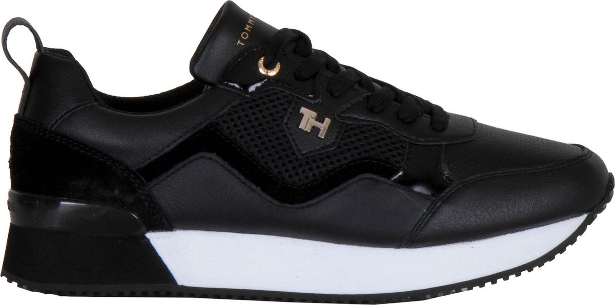 Tommy hilfiger sneakers zwart sale