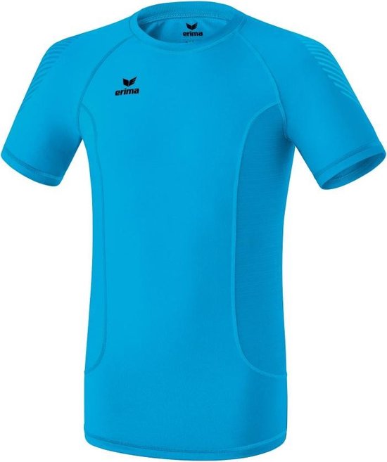 Erima Elemental T-Shirt - Thermoshirt  - blauw licht - XL