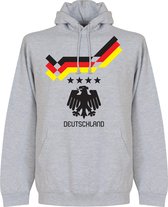 Duitsland 1990 Hooded Sweater - Grijs - L