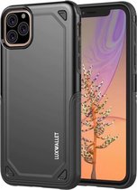 LUXWALLET® iPhone 11 PRO Case - Desert Armor Drop Proof Hoes - Nightfall Black