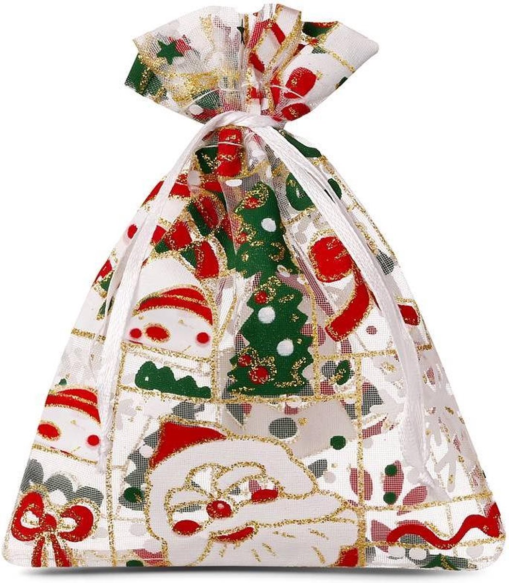 Kerst Rozen geurzakjes 5 stuks 10 gram