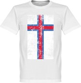 Faroër Eilanden Flag T-Shirt - 3XL