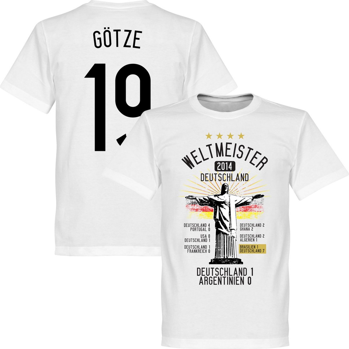 Duitsland Road To Victory GÃ¶tze T-Shirt - L