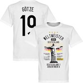 Duitsland Road To Victory GÃ¶tze T-Shirt - L