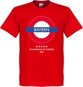 Bayern München Underground T-Shirt - Rood - 3XL