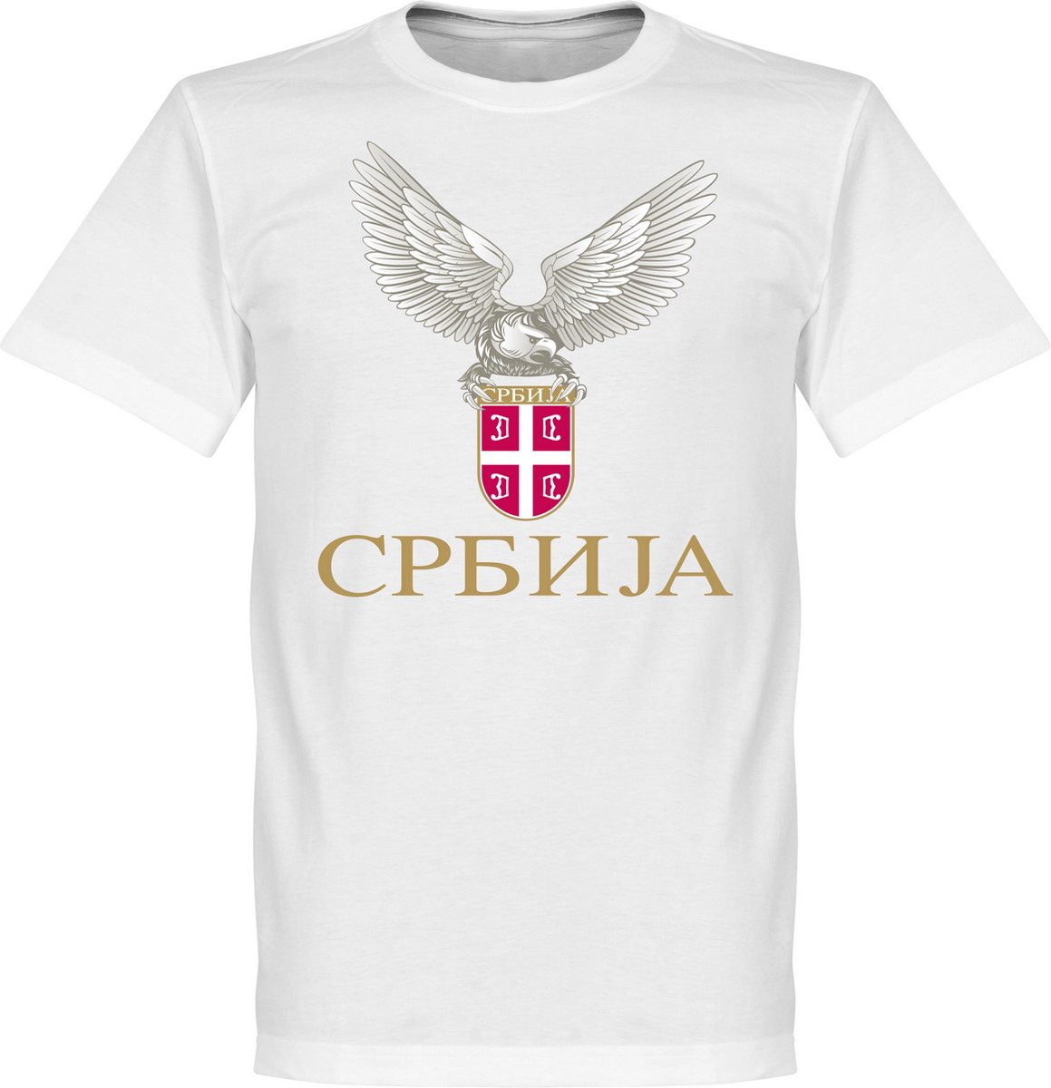 Servië Logo T-Shirt - XL