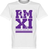 Real Madrid XI Europa Cup 2016 Winners T-Shirt - S