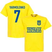 Oekraïne Team Yarmolenko T-Shirt - XL