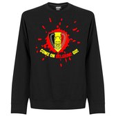 Come On België Crew Neck Sweater - Zwart - M