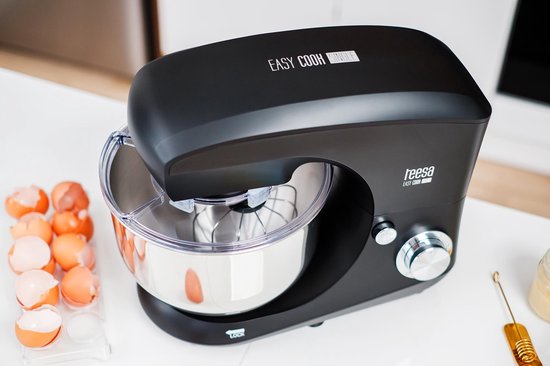 Teesa TSA3545B - Keukenmachine, 1.400 Watt, zwart van Merkloos — afbeelding 4