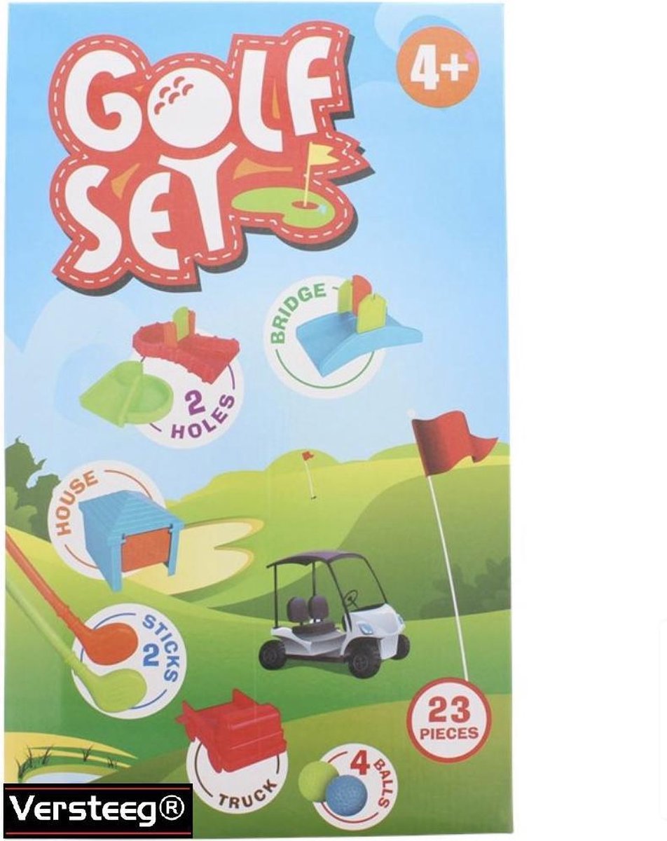 Ariko Jouets Golf Set - Jeu de golf pour enfants - Jeux - Sport - Trolley -  Matériel