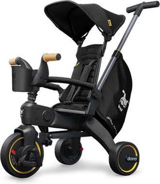Product: Doona - Liki Trike S5 Luxe - Opvouwbare Driewieler - Driewieler - Nitro Black, van het merk Doona