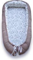 Babynest Poederroze Roest Konijn 70 cm