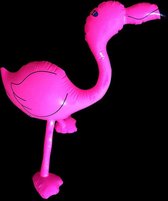 Opblaas flamingo, inflatables, party opblaasdier - 12 stuks