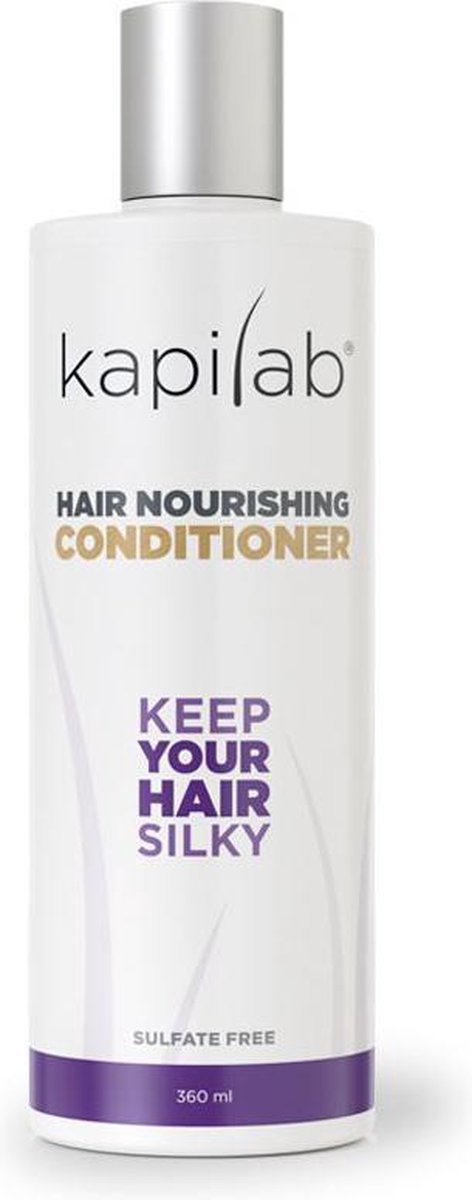 Kapilab Haarverzorgende Conditioner 360 ml - Helpt haaruitval te voorkomen - Voegt volume en glans toe - Bevat Ginseng Extract
