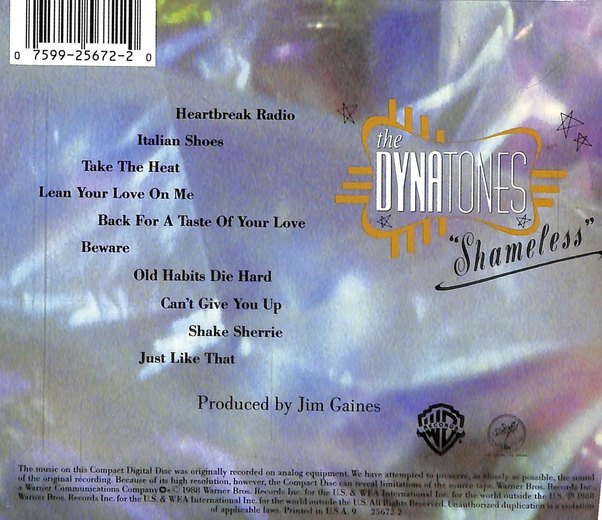 Shameless, Dynatones | CD (album) | Muziek | bol
