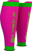 Compressport R2 Calf Sleeves T3 Fluo Pink