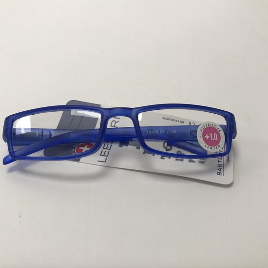 Blauwe leesbril | Leessterkte 1.00 | bol.com