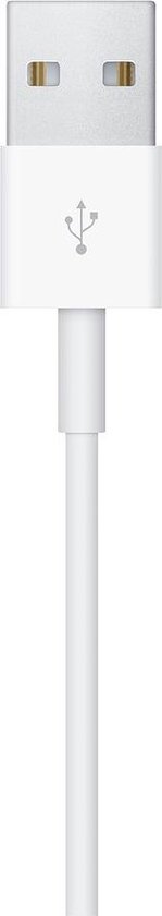 Apple Watch Originele Magnetische Oplaadkabel USB 0,3 meter - Wit - Apple