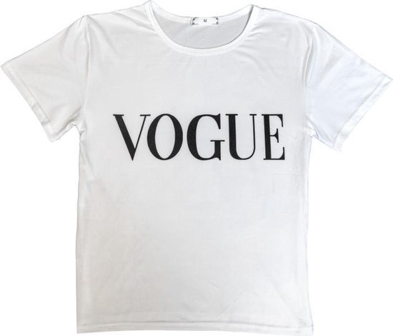 T-shirt met Vogue print | bol.com