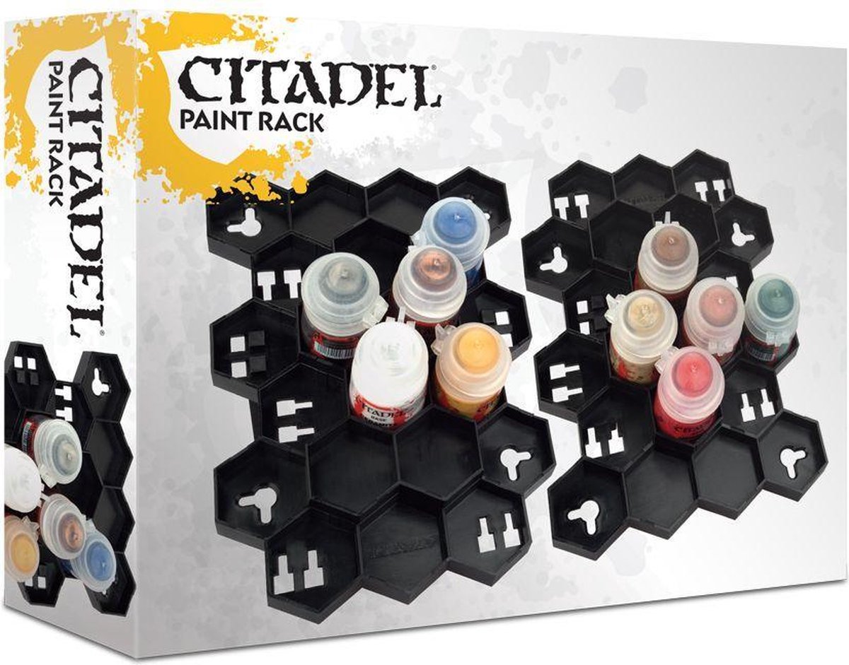 Support de peinture 2 racks + tiroirs pot de rangement atelier Wargames  citadell