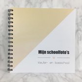 Mijn schoolfotoboek GEEL - invulboek voor schoolfoto's - album voor jongens en meisjes - België - Nederland
