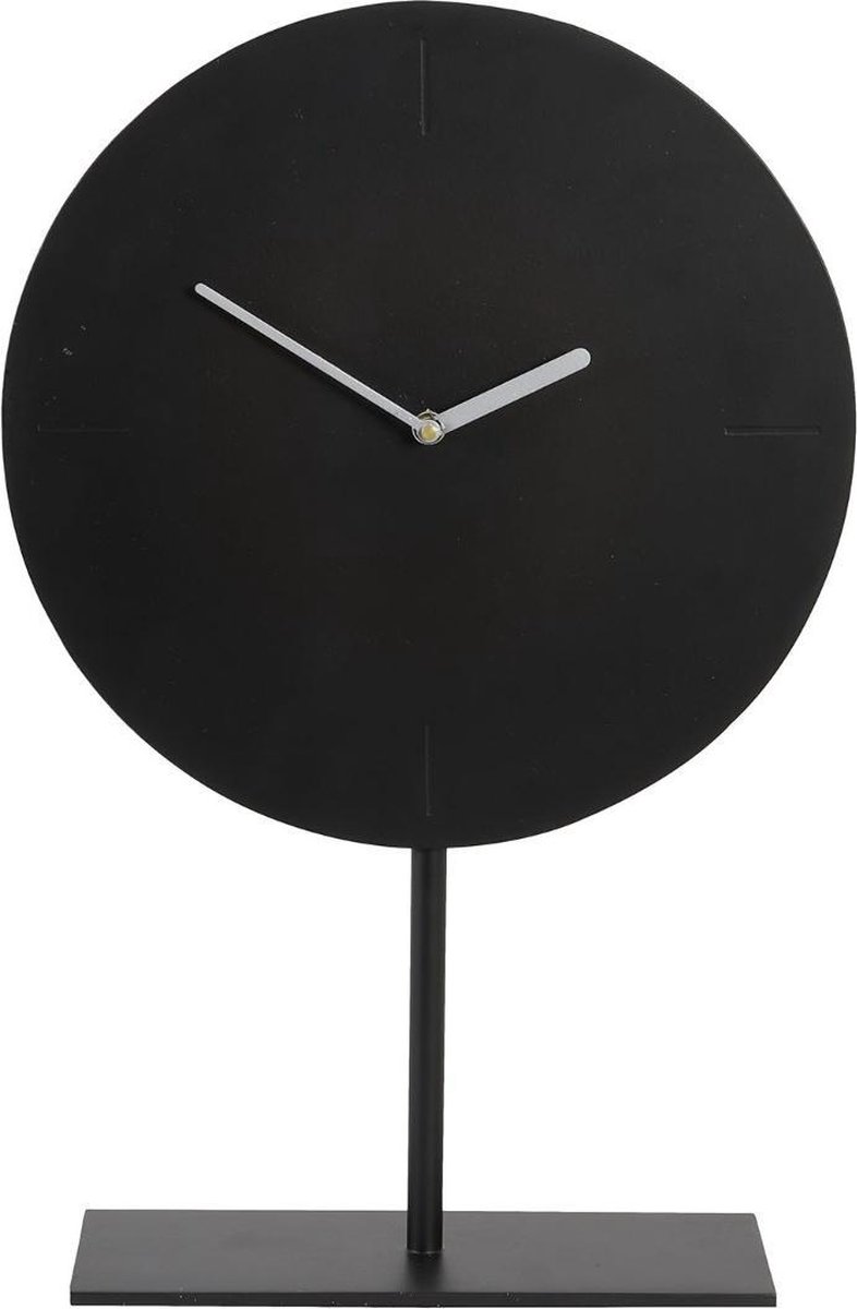 D - Light & Living - Klok WAIWO - 30x10x45.5 - Zwart