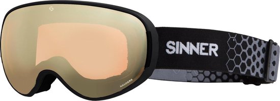 Sinner Nauders Unisex Skibril - Zwart