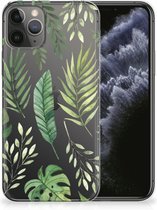 iPhone 11 Pro TPU Siliconen Hoesje Leaves