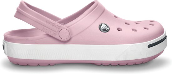 Crocs Slippers - Maat 36-37 - Vrouwen - roze/wit | bol.com