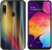 BackCover Aurora Glass voor Samsung A20E Geel