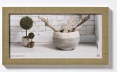 Walther Home - Fotolijst - Fotoformaat 20x40 cm - Beige bruin