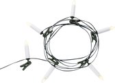 Polarlite LCA-01-003 Kerstboomverlichting Binnen werkt op het lichtnet Aantal lampen 16 LED Warmwit Verlichte lengte: 12 m