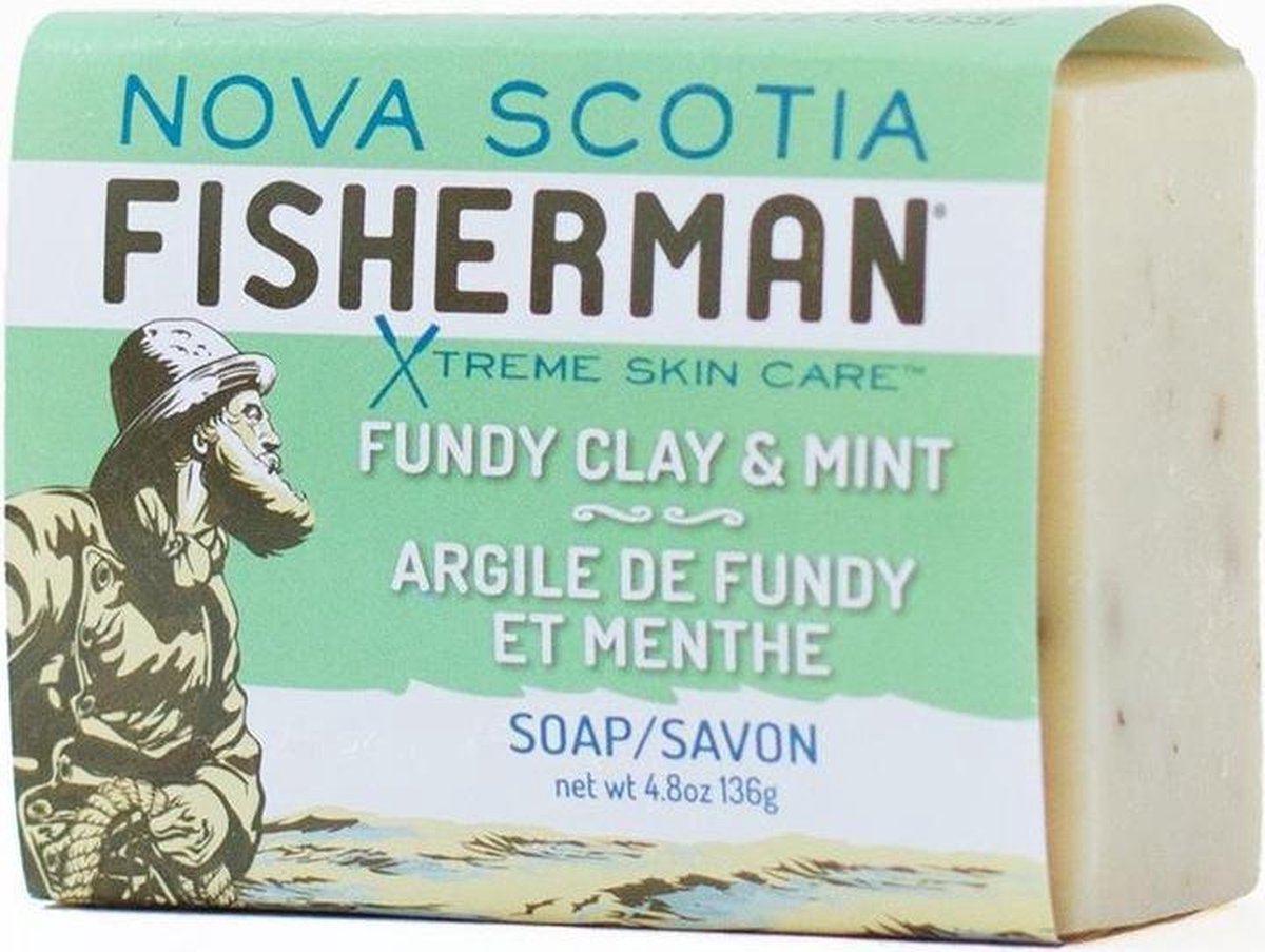 Nova Scotia Fisherman - zeewier zeep Fundy Clay & Mint
