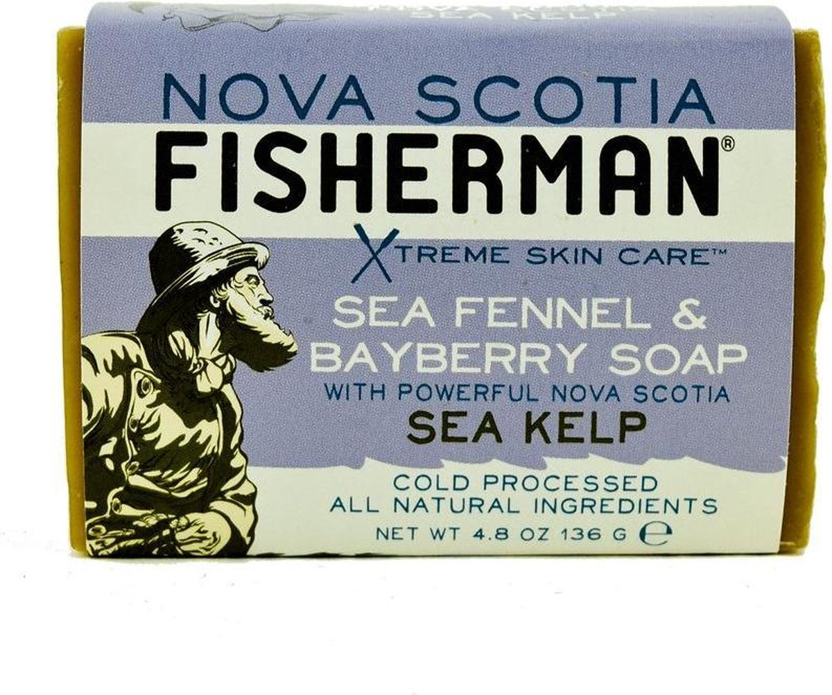 Nova Scotia Fisherman - zeewier zeep Fennel & Bayberry