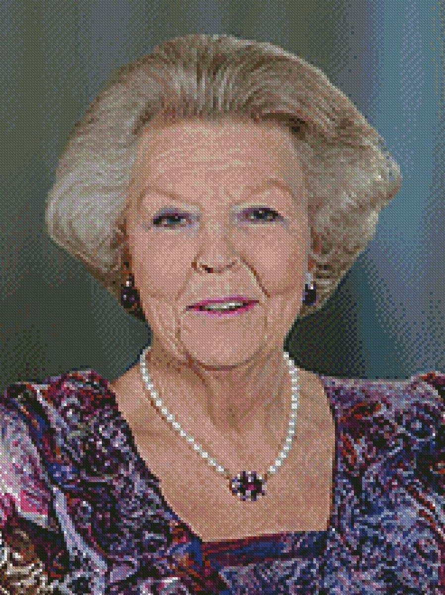 Borduurpatroon Prinses Beatrix