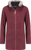 Life-Line Tauri Dames Fleece Parka Bordeaux - 48