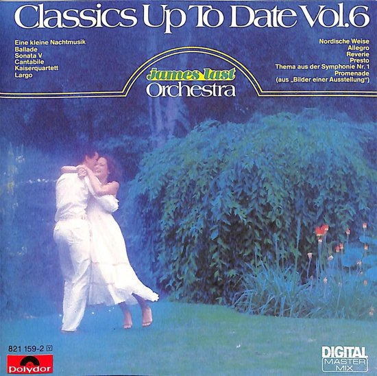 Een stel danst in een park bij een struik. James Last Orchestra - Classics Up To Date Vol.6
