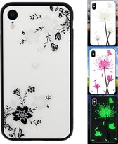 BackCover Magic Glass voor Apple iPhone Xr Bloem1