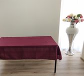 Tafelkleed 150x240 cm-Donker Bordeaux Rood