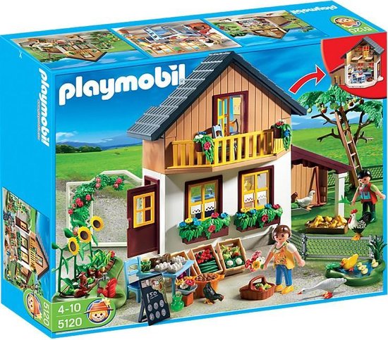 Playmobil Ferme avec Bio-Shop - 5120