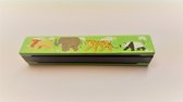 mondharmonica Groen Jungle hout