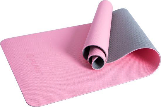 Yogamat - antislip - 173x58 - roze