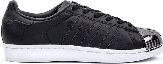 adidas superstar zwart zilver