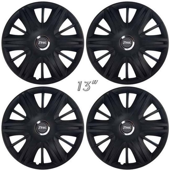 13 Inch Wieldop Zilver Sparco Roma Wieldoppen – Set Van 4 Stuks, 13 Inch, Zilver | Sportieve Velgbescherming Voor Je Auto Wieldoppen Sparco