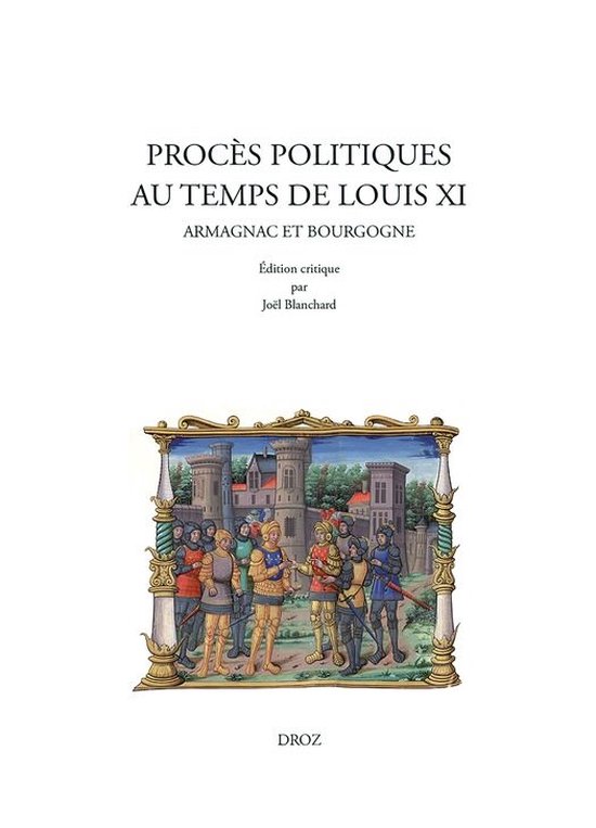 Travaux d'Humanisme et Renaissance - Procès politiques au t ... - cover