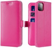 iPhone 11 hoesje - Dux Ducis Kado Wallet Case - Roze