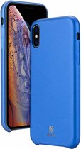 iPhone XS Max hoes - Dux Ducis Skin Lite Back Cover - Blauw