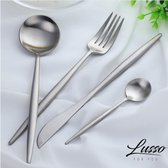 Zilver Besteks – Luxe Design – 4 Delig - 1 Persoon