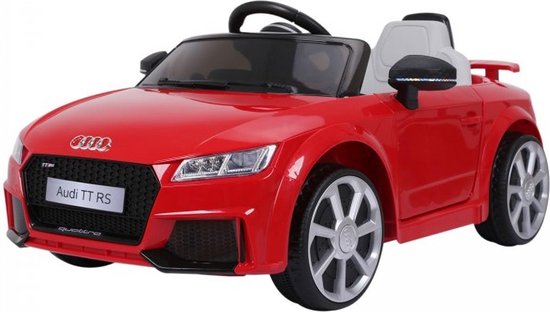 HOMCOM® - Audi TT RS - Elektrische Kinder Accu Auto 6 V met  afstandsbediening – Rood –... | bol.com